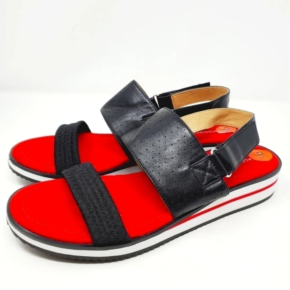 Adrienne Vittadini Piera Sport Open Toe Sandals